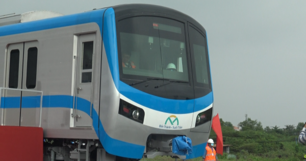 TP.HCM tổ chức lễ đón đoàn tàu Metro số 1 đầu tiên