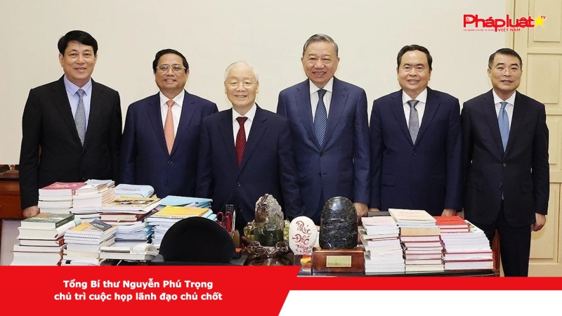 Tổng Bí thư Nguyễn Phú Trọng chủ trì cuộc họp lãnh đạo chủ chốt