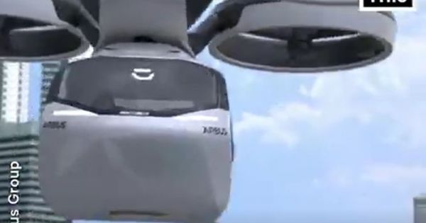 Air Bus - sự tích hợp kỳ diệu vừa ô tô vừa trực thăng hiện đại