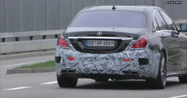 Mercedes S-class 2018 lộ ảnh thiết kế mới