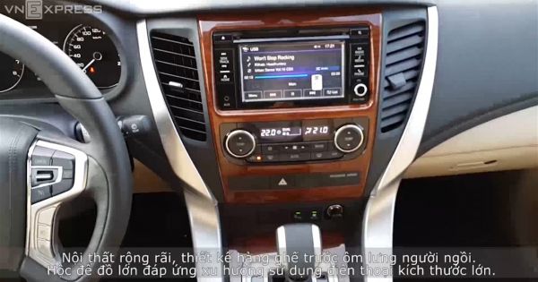 Mitsubishi Pajero Sport - hướng đến công nghệ để cạnh tranh