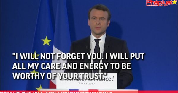 Người Pháp chọn Macron làm Tổng Thống