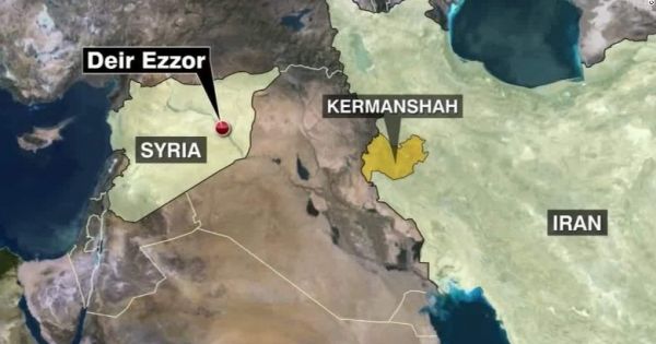 Iran phóng tên lửa nhắm vào mục tiêu IS ở miền đông Syria