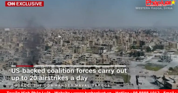 Liên quân tấn công đường bộ ngăn chặn IS di tản qua khu vực biên giới với Li-băng