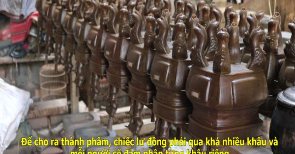 Lư đồng - nghề truyền thống hiếm hoi còn lại ở Sài Gòn