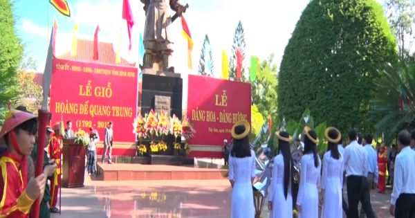 Bình Định: Kỷ niệm 225 năm ngày giỗ Hoàng đế Quang Trung