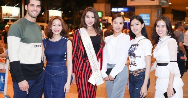 Tân Hoa hậu Siêu quốc gia Jeny Kim xuất hiện tại Việt Nam