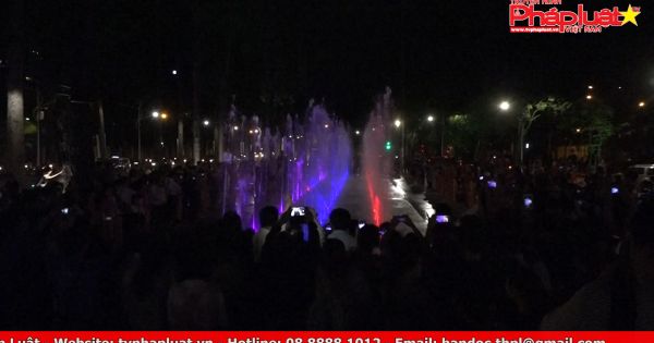 TP HCM khánh thành Công viên nhạc nước Văn Lang