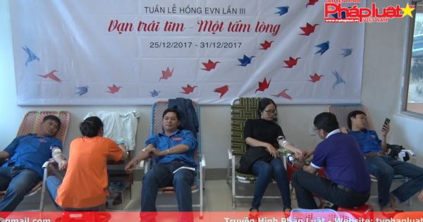 Ngày hội hiến máu tình nguyện của Điện lực Bình Định