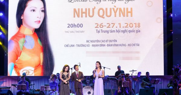 Ca sĩ Như Quỳnh làm liveshow tại TP.HCM