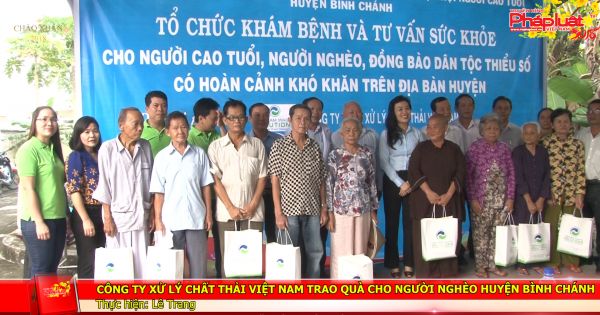 VWS góp phần chăm lo cho người nghèo huyện Bình Chánh: Ân tình đầu năm