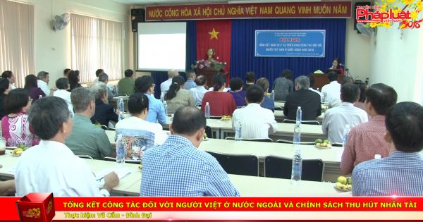 Tổng kết công tác đối với người Việt ở nước ngoài và chính sách thu hút nhân tài