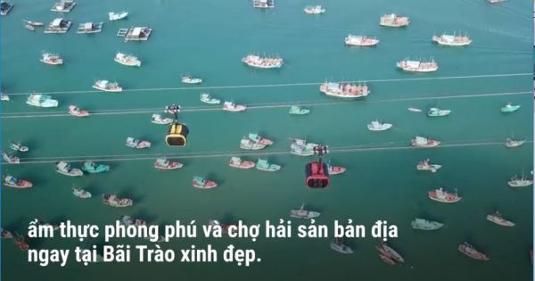 Khám phá vẻ đẹp Nam Phú Quốc nhìn từ cáp treo Hòn Thơm