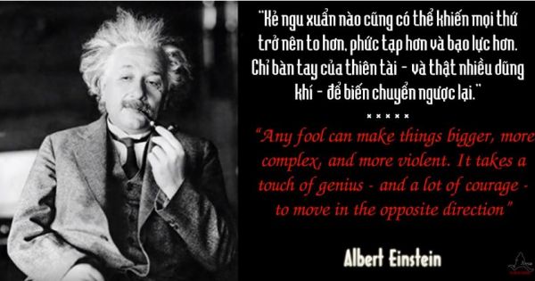 Thiên tài Einstein và những câu nói kinh điển - Einstein Quotes