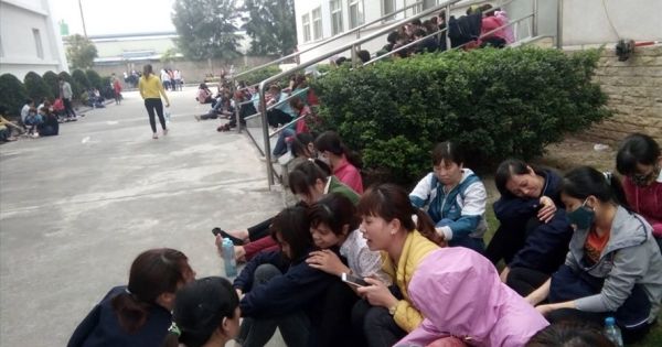 Liên quan đến việc gần 4000 công nhân ngừng việc ở Nam Định, công ty “sẽ nhờ công an phối hợp điều tra”
