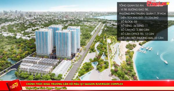 Chính thức khai trương căn hộ mẫu Q.7 Saigon Riverside Complex