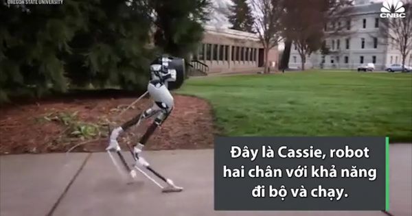 Robot hai chân có thể giao hàng tận nhà