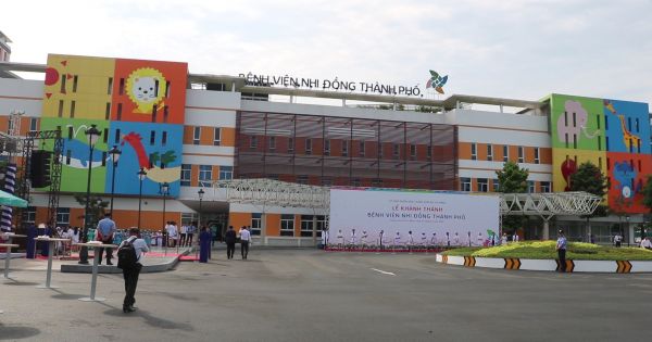Tp HCM: Chính thức khánh thành Bệnh viện Nhi Đồng gần 5.000 tỷ