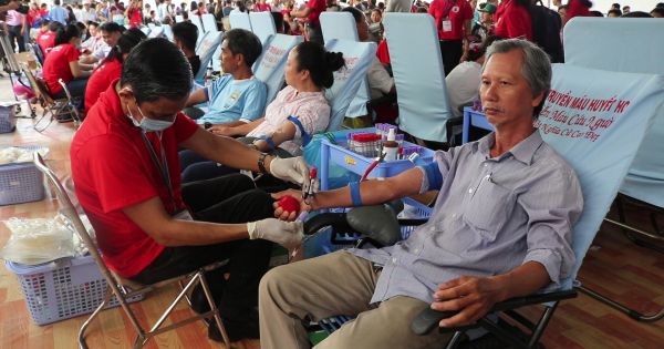 TP HCM: 1.500 đơn vị máu được tiếp nhận trong ngày hội “Hành trình đỏ 2018”