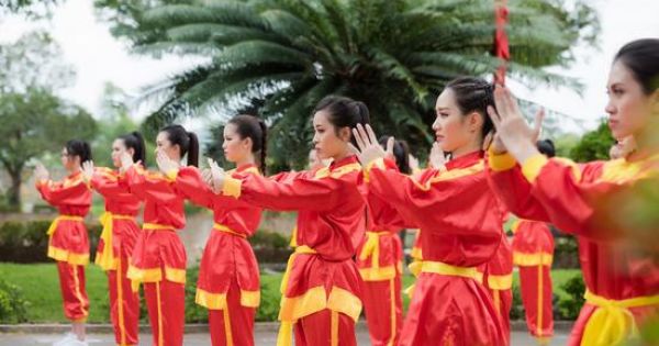 Thí sinh hoa hậu Việt Nam 2018 tận mắt chứng kiến những màn múa võ “danh bất hư truyền” của vùng đất Bình Định