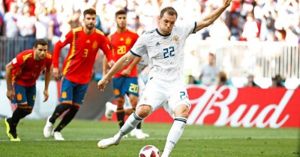 World Cup 2018: Loại Tây Ban Nha ở loạt luân lưu, Nga tiến vào tứ kết