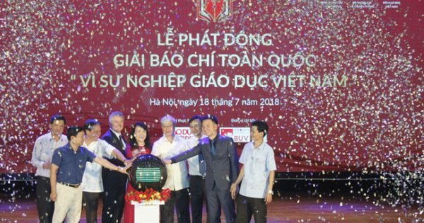 Giải báo chí toàn quốc “Vì sự nghiệp giáo dục Việt Nam” sắp phát động