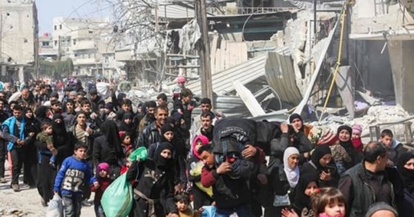 Syria: Người tị nạn lần lượt hồi hương về Đông Ghouta