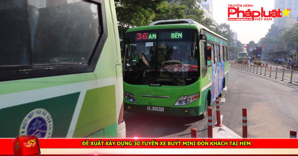 Đề xuất xây dựng 30 tuyến xe buýt mini đón khách tại hẻm