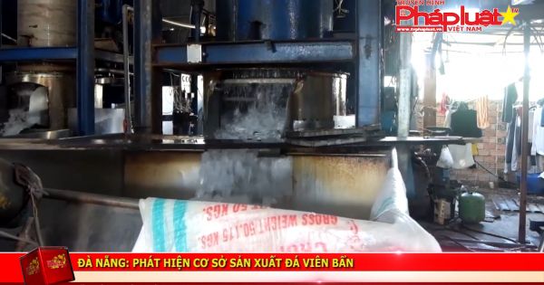 Đà Nẵng: Phát hiện cở sở sản xuất đá viên bẩn