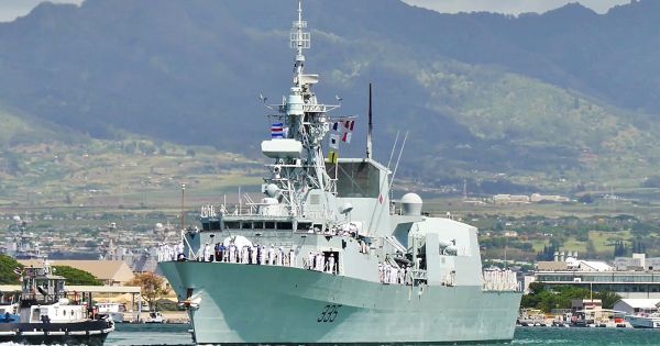 Tàu hải quân Canada sẽ thăm Đà Nẵng