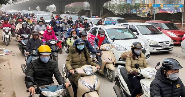 Đề xuất cấm xe máy từ vành đai 3 ở Thủ đô Hà Nội