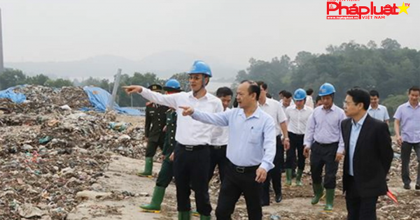 Hà Nội: Sớm xây dựng nhà máy xử lý nước rỉ rác Xuân Sơn