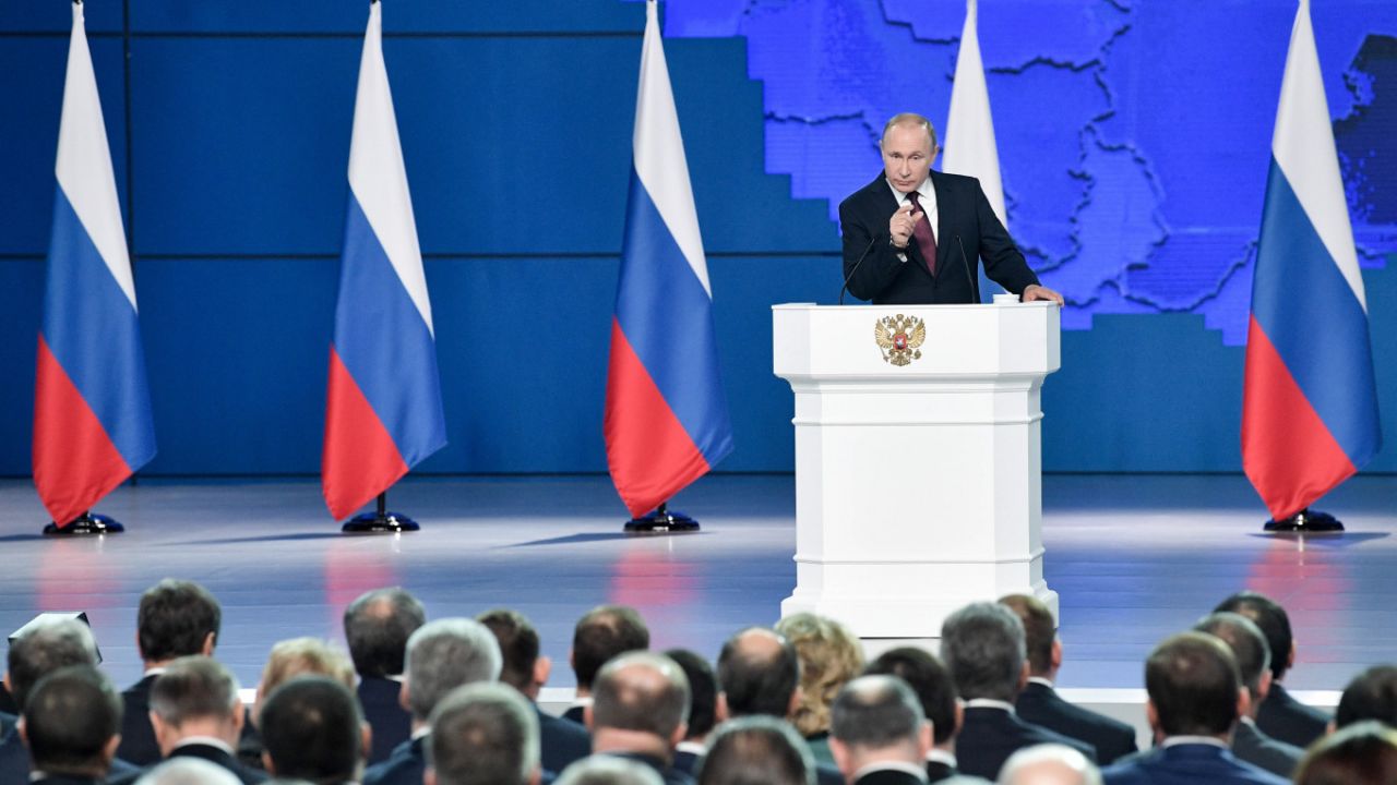 Tổng thống Nga Putin đọc thông điệp liên bang lần thứ 15