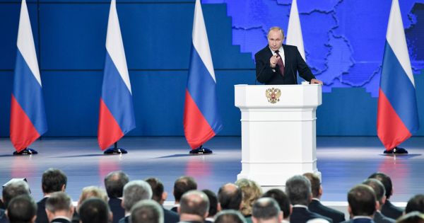 Tổng thống Nga Putin đọc thông điệp liên bang lần thứ 15