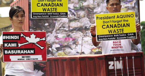 Canada, Philippines căng thẳng ngoại giao vì vấn đề rác thải
