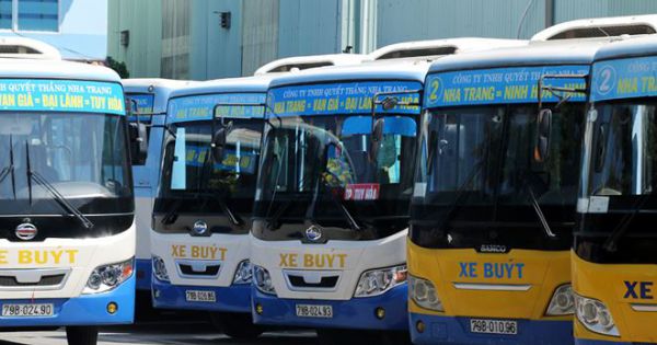 Nhiều tuyến xe buýt ở Khánh Hòa ngừng hoạt động do tài xế đình công