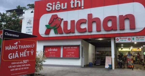 Từ ngày 3/6 Auchan đóng cửa 15 siêu thị ở Việt Nam