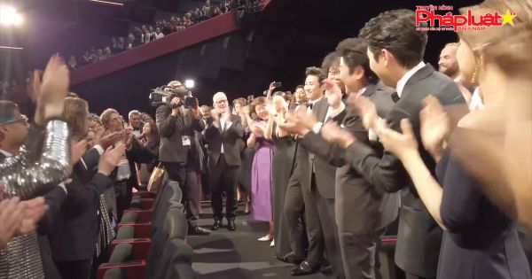 Ký Sinh Trùng nhận được tràng pháo tay dài 8 phút tại liên hoan phim Cannes