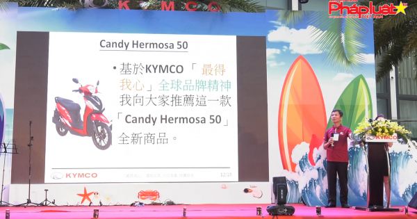 Thêm dòng xe 50 phân khối Candy Hermosa 50 gia nhập thị trường Việt Nam