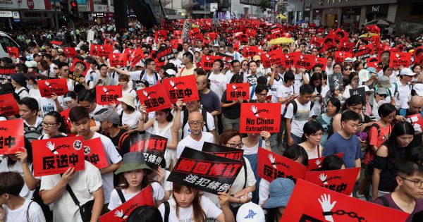 Anh, Mỹ đồng loạt thể hiện sự quan ngại về dự luật dẫn độ Hong Kong