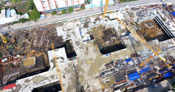 Dự án Laimain City bị xử phạt hành chính do xây dựng không phép tại Q2, TP HCM