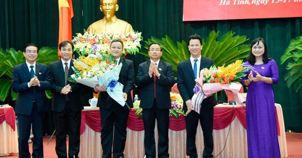 Ông Trần Tiến Hưng được bầu làm Chủ tịch UBND tỉnh Hà Tĩnh