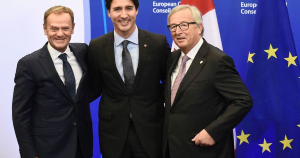 Canada, EU đạt thỏa thuận giải quyết tranh chấp thương mại tạm thời