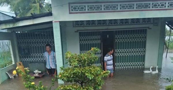 Cà Mau Gần 800 căn nhà chìm trong nước, hàng chục ngàn hộ bị đe dọa