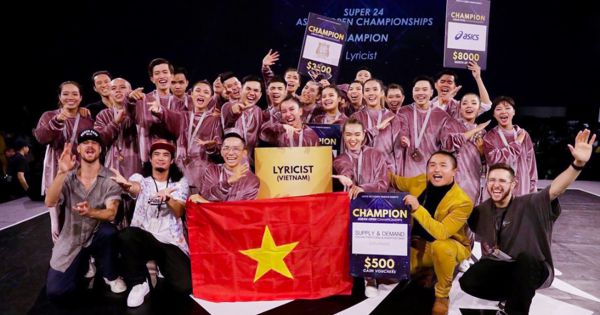 Việt Nam dành quán quân cuộc thi Dance Super 24 khu vực Đông Nam Á 2019