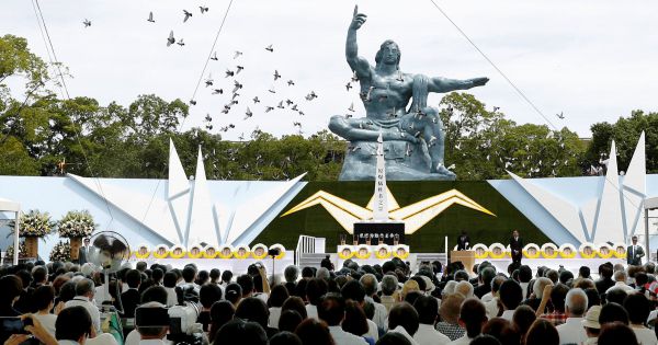 Nhật Bản: Thành phố Nagasaki tưởng niệm ngày Mỹ ném bom nguyên tử