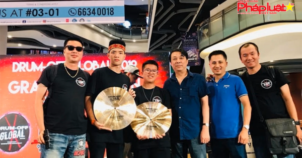 Việt Nam giành quán quân cuộc thi Drum Off Global 2019