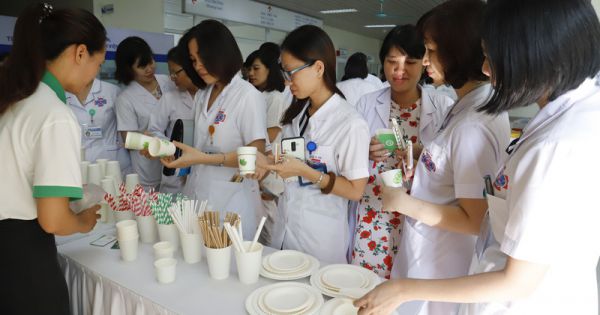 Bệnh viện K giảm thiểu chất thải nhựa trong y tế