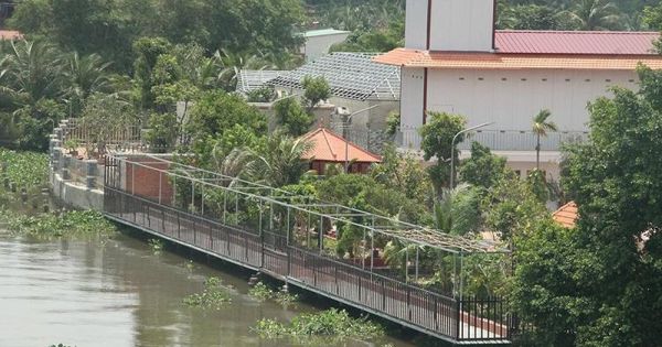 Bình Dương sẽ cưỡng chế loạt công trình lấn sông Sài Gòn