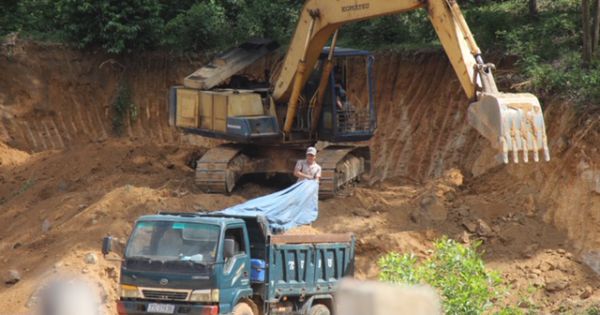 Bình Định: Điều tra vụ doanh nghiệp khai thác đất trái phép